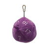 D20 Plush Dice Bag Purple