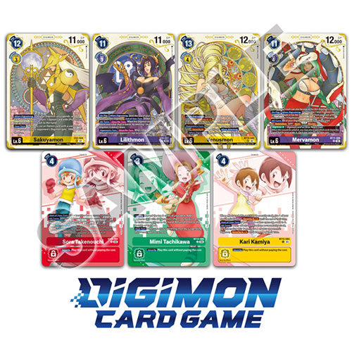 Digimon Card Game PB18 Premium Heroines Set