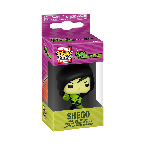 Kim Possible Shego Pop! Keychain