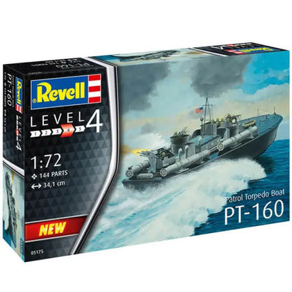 Revell Patrol Torpedo Boat PT-160 1:72 Scale Plastic Model Kit