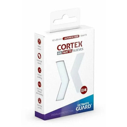 Deck Protector Ultimate Guard Japanese Cortex Clear Matte 60ct
