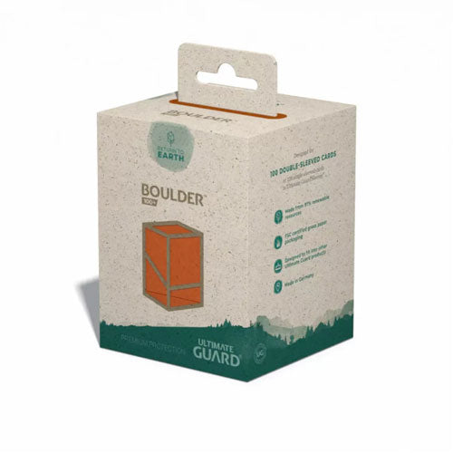 Deck Box Ultimate Guard Return to Earth Boulder 100+ Standard Orange