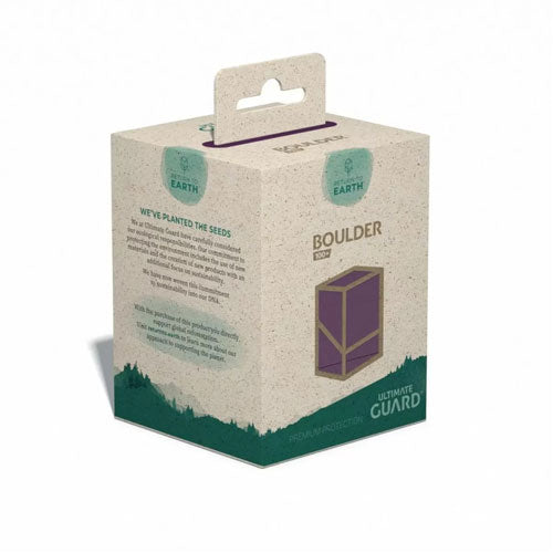 Deck Box Ultimate Guard Return to Earth Boulder 100+ Standard Purple