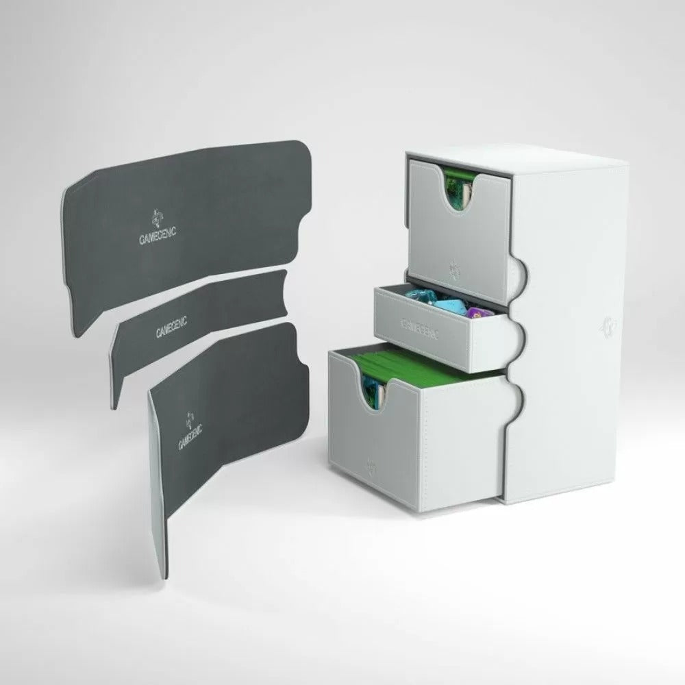 Deck Box Gamegenic Stronghold Convertible 200+ White
