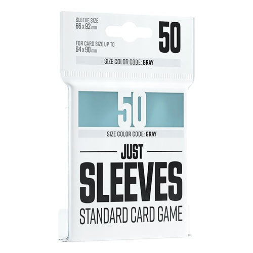 Deck Protector Gamegenic Just Sleeves Standard 50ct Clear