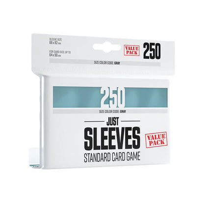 Deck Protector Gamegenic Just Sleeves Standard 250ct Clear Value Pack