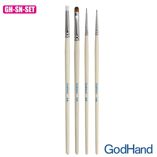 Godhand Brushes Brushwork Semi-PRO 4-Pack