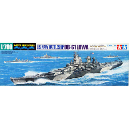 Tamiya US Battleship BB-61 Iowa 1:700 Scale Plastic Model Kit