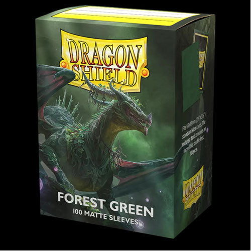 Deck Protector Dragon Shield Standard 100ct Forest Green Matte