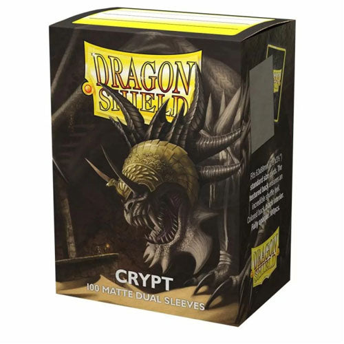 Deck Protector Dragon Shield Standard 100ct Crypt Dual Matte