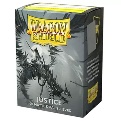 Deck Protector Dragon Shield Standard 100ct Justice Dual Matte