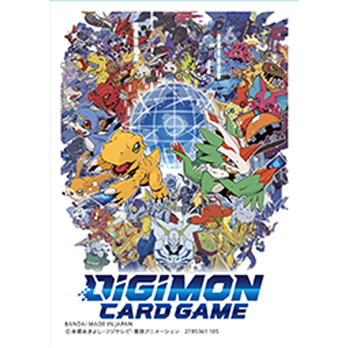 Deck Protector Bandai Digimon 60pk 5th Anniversary