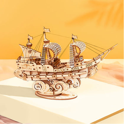 Robotime DIY Classical 3D Wooden Sailing Ship