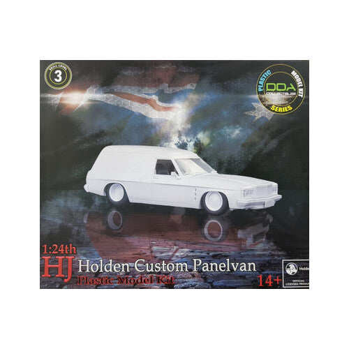 DDA 1:24 Super Charged Slammed 1975 HJ Holden Panelvan Plastic Model Kit