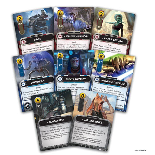 Star Wars The Deckbuilding Game Clone Wars