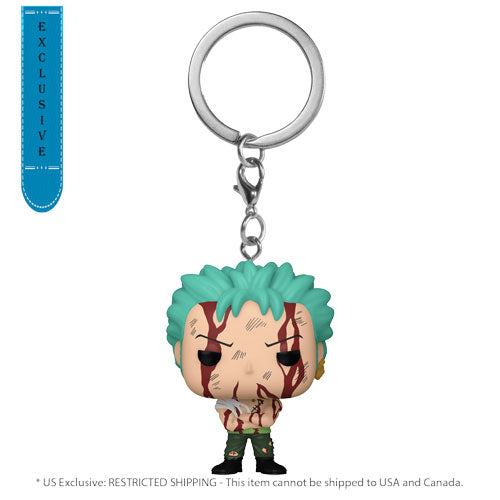 One Piece Roronoa Zoro Nothing Happened US Exclusive Pop! Keychain