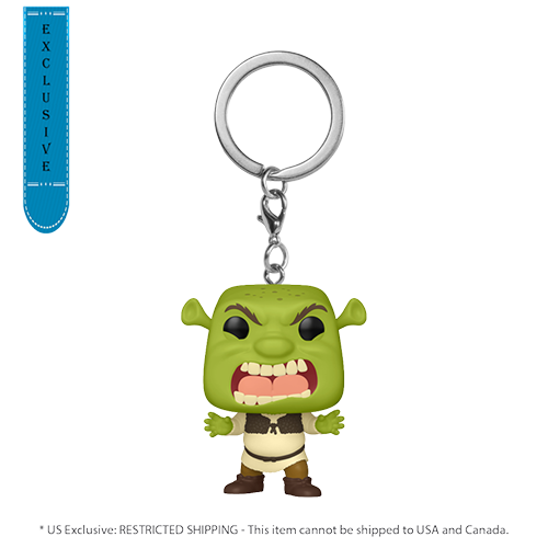 Dreamworks 30th Anniversary Scary Shrek US Exclusive Pop! Keychain