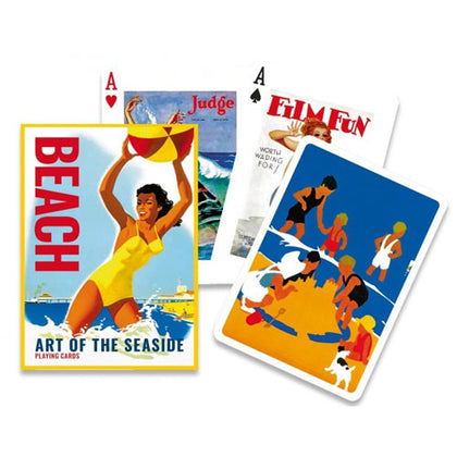 Beach Poker Playing Cards