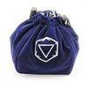 WSL Velvet Dice Bag Blue
