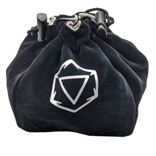 WSL Velvet Dice Bag Black
