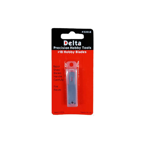 Delta No 18 Hobby Blade 5 Pack