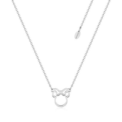 Couture Kingdom - ECC Minnie Mouse Outline Silver Necklace