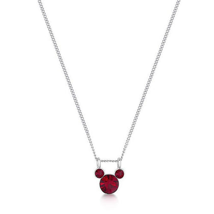 Couture Kingdom - ECC Mickey Mouse January Birthstone Necklace