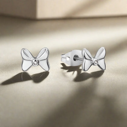 Couture Kingdom - ECC Minnie Mouse Bow Crystal Stud Earrings