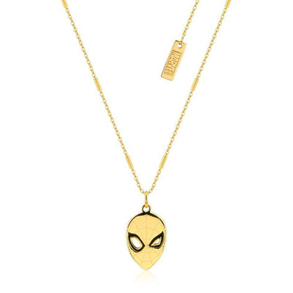 Couture Kingdom - Precious Metal Marvel Spider-Man Gold Necklace