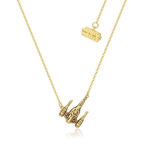 Couture Kingdom - Precious Metal Star Wars N1-Starfighter Gold Necklace