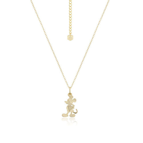 Couture Kingdom - Disney 100 Mickey Mouse Facet Gold Necklace