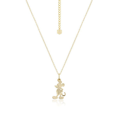 Couture Kingdom - Disney 100 Mickey Mouse Facet Gold Necklace