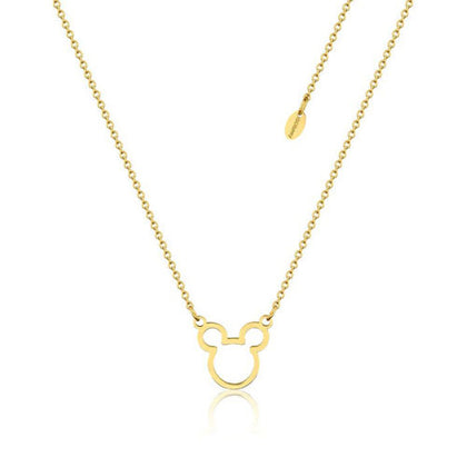 Couture Kingdom - ECC Mickey Mouse Outline Gold Necklace