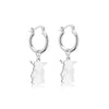 Couture Kingdom - Disney 100 The Mandalorian Grogu Charm Hoop Earrings