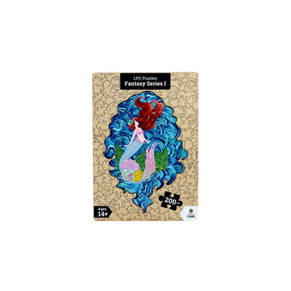 LPG Wooden Puzzle Fantasy 200pc Mermaid