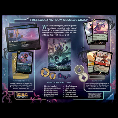 Disney Lorcana TCG Illumineers Quest Deep Trouble