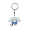 Hello Kitty Cinnamoroll with Soccer Ball US Exclusive Pop! Keychain