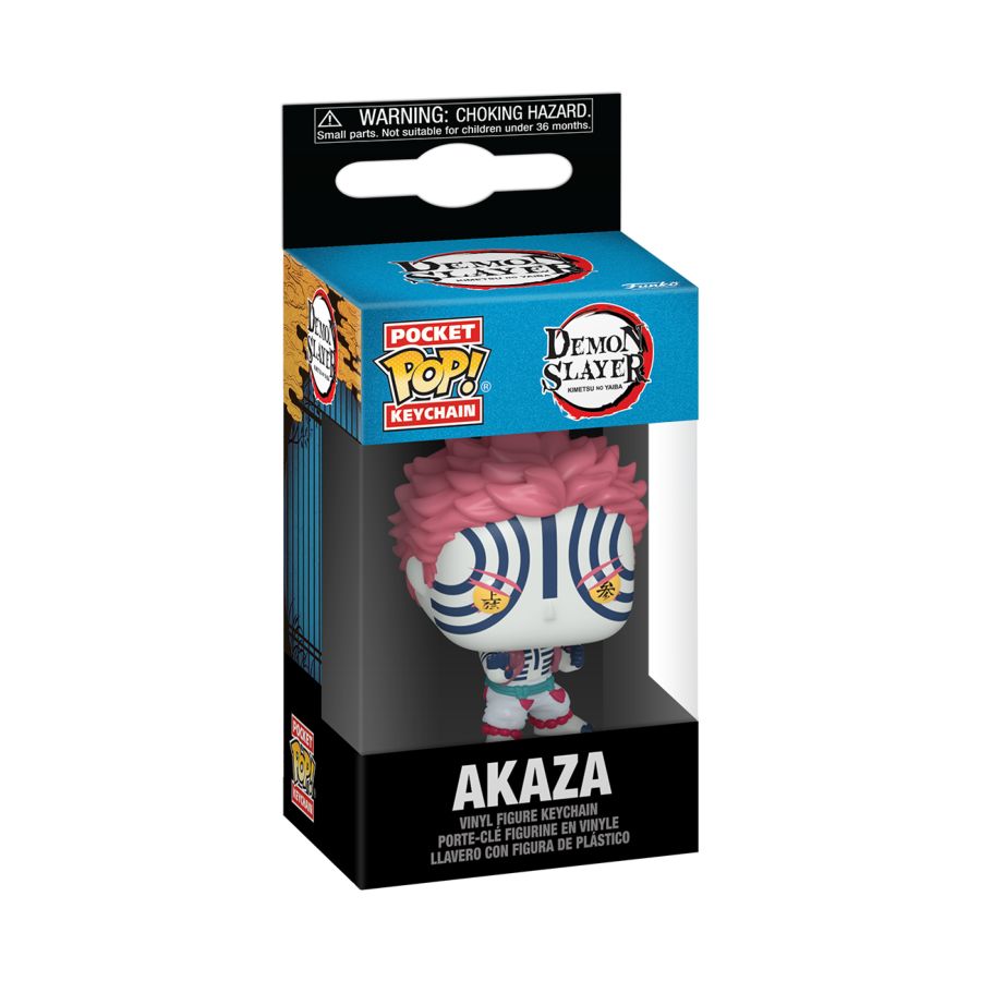 Demon Slayer Akaza Pop! Keychain