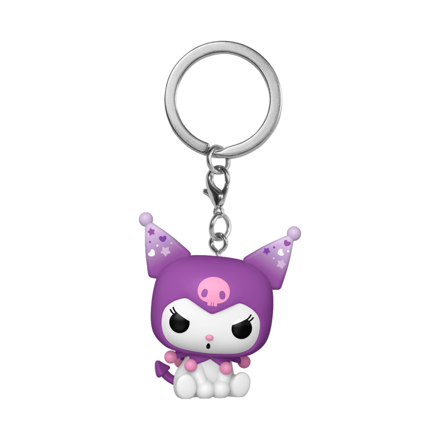 Hello Kitty Kuromi 20th Anniversary Pop! Keychain