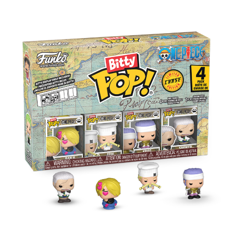 One Piece Sanji Bitty Pop! 4-Pack