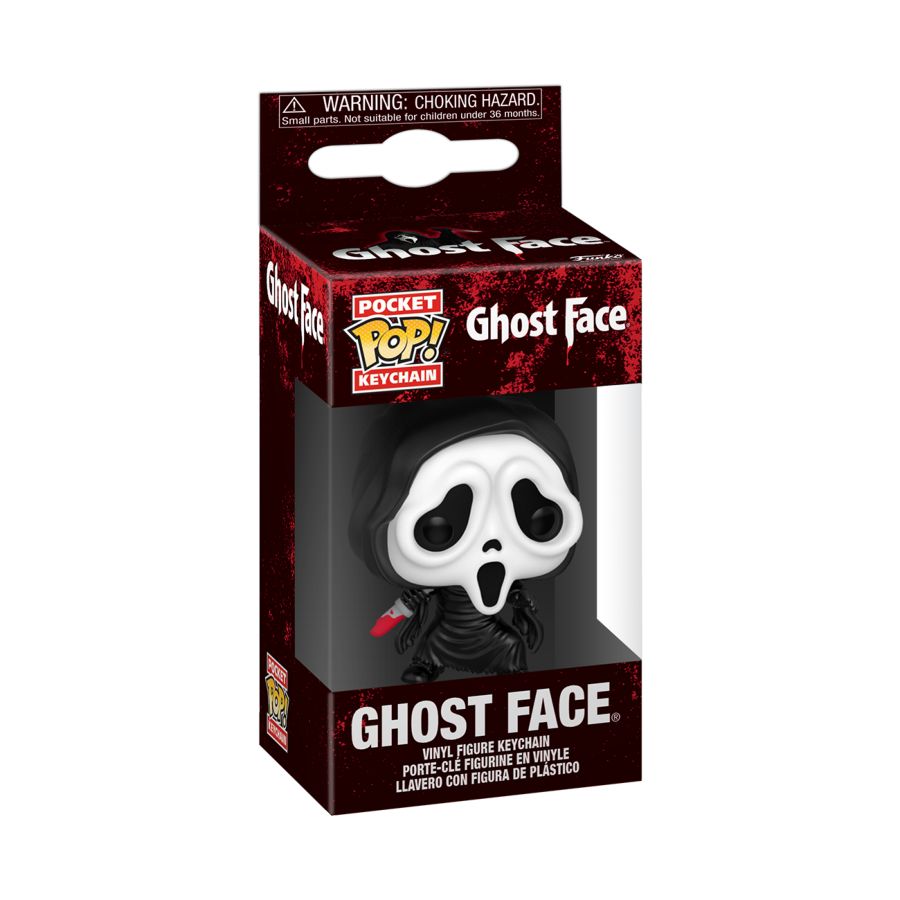 Scream Ghost Face Pop! Keychain