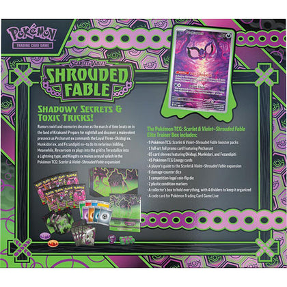 Pokemon TCG Scarlet & Violet Shrouded Fable Elite Trainer Box