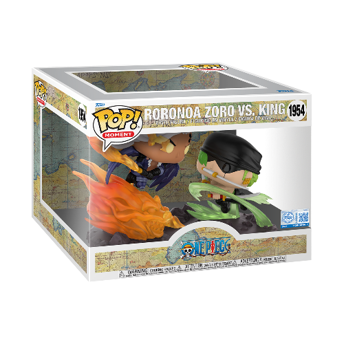 One Piece Zoro vs King (Unmasked) US Exclusive Pop! Moment
