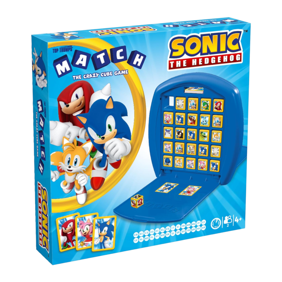 Sonic the Hedgehog Top Trumps Match Board Game