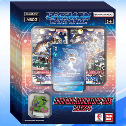 Digimon Card Game AB03 Adventure Box 2024 (note listing is for 1 of 6 random assortments)