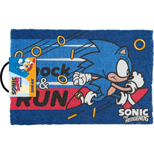 Doormat Sonic the Hedgehog Knock & Run