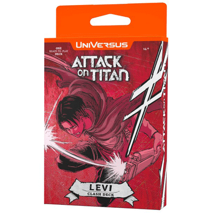 Universus CCG Attack On Titan Battle For Humanity -Levi- Clash Deck