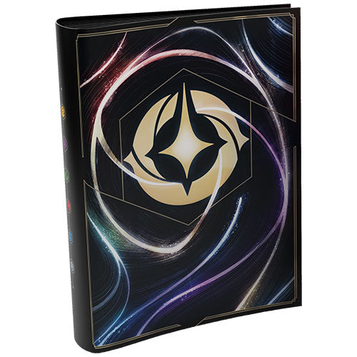Collector Portfolio Disney Lorcana Shimmering Skies 9 Pocket Illumineers Logo Lorebook