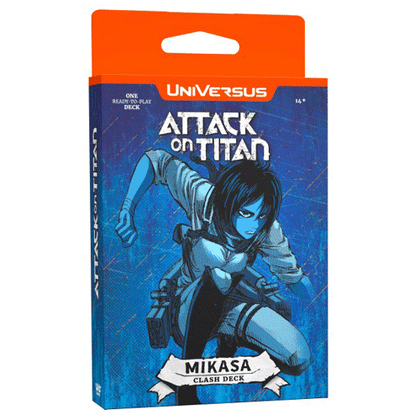 Universus CCG Attack On Titan Battle For Humanity -Mikasa- Clash Deck