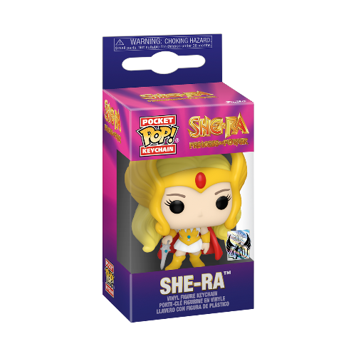 She-Ra 40th Anniversary She-Ra Pop! Keychain